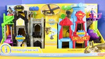 Batman vs Superman NEW Super Hero Flight City Imaginext Playset Super Villains Attack Supe