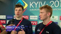 European Diving Championships - Kyiv - Frederick WOODWARD, James HEATLY (GBR) - Bronze medalists of Synchronised 3m Men