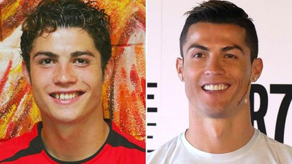 Celebrity smiles - Then and now