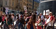 Marchers Protesting Grenfell Fire in Leeds Call on May to Resign
