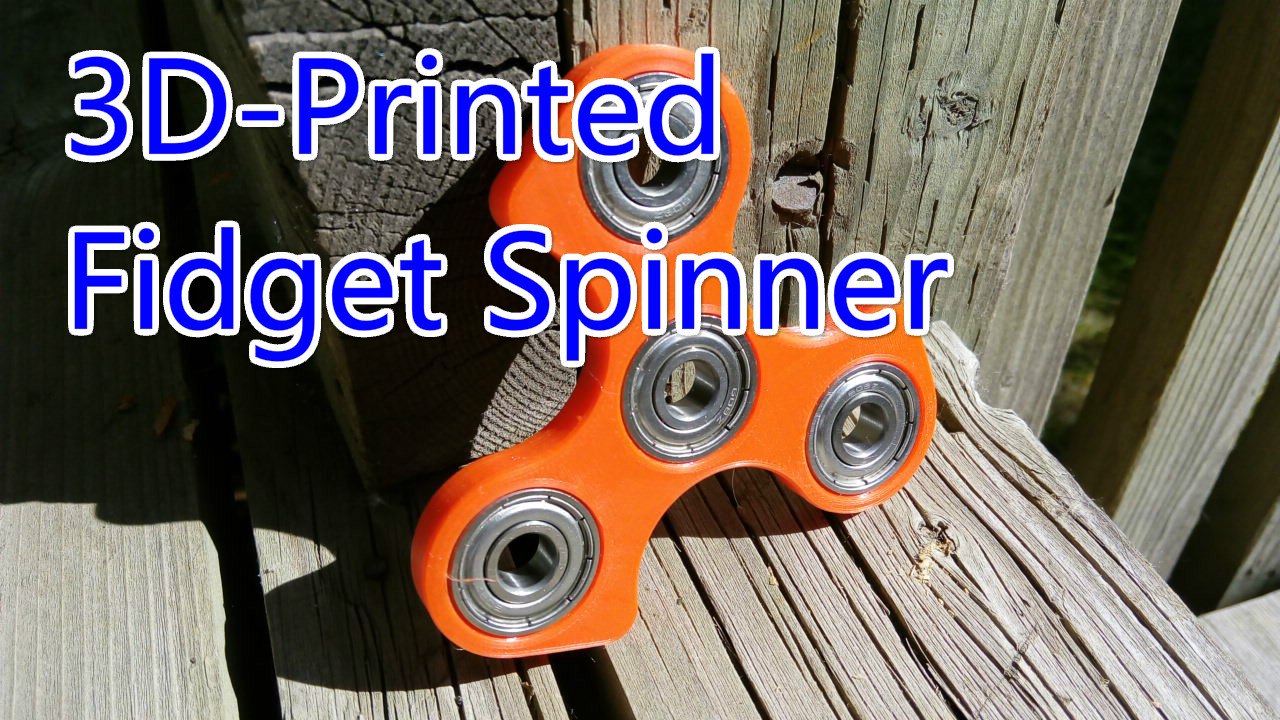 Making a Fidget Spinner with a 3D-Printer