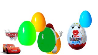 Des voitures des œufs avec point de défaillance 20 surpris disney pixar 2 œufs Kinder Surprise 2 animation