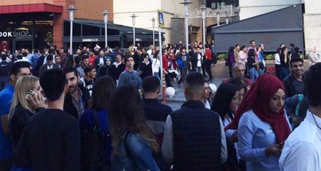 İstanbul'da Yanlış Alarm Verilen AVM, Bomba Şüphesiyle Boşaltıldı