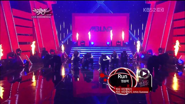 120323 MBLAQ - Run (Goodbye Stage)