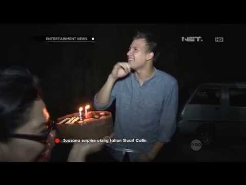 Surprise party Ulang tahun Stuart Collin