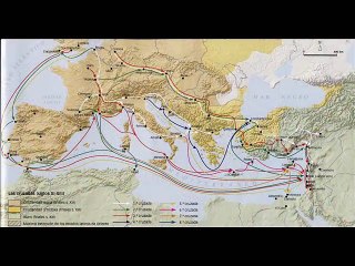 LAS CRUZADAS (Año 1095) Pasajes de la historia (La rosa de los vientos)