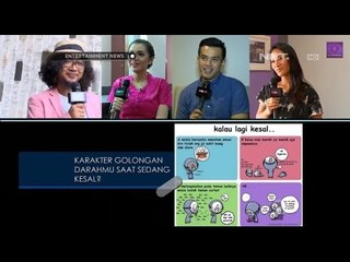 Voxpop seleb tentang golongan darah