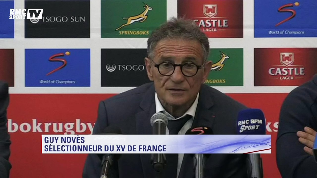 XV de France – Novès : ‘’On travaille pour rivaliser avec ce genre de nations’’