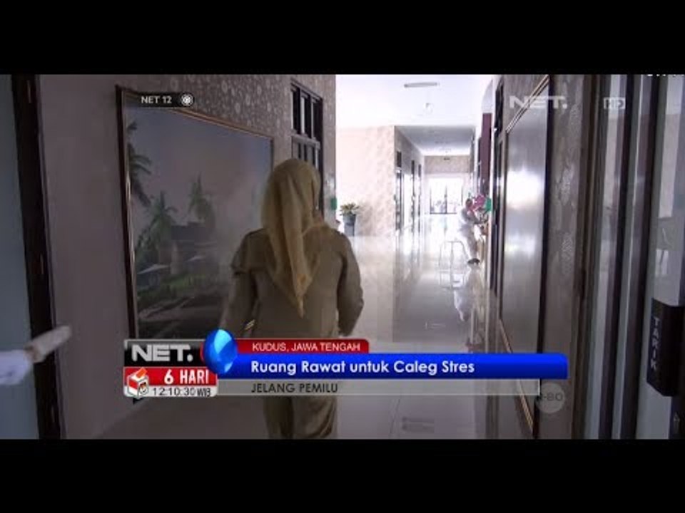 NET12 - RSU daerah Kudus sediakan ruang rawat khusus bagi Caleg stres