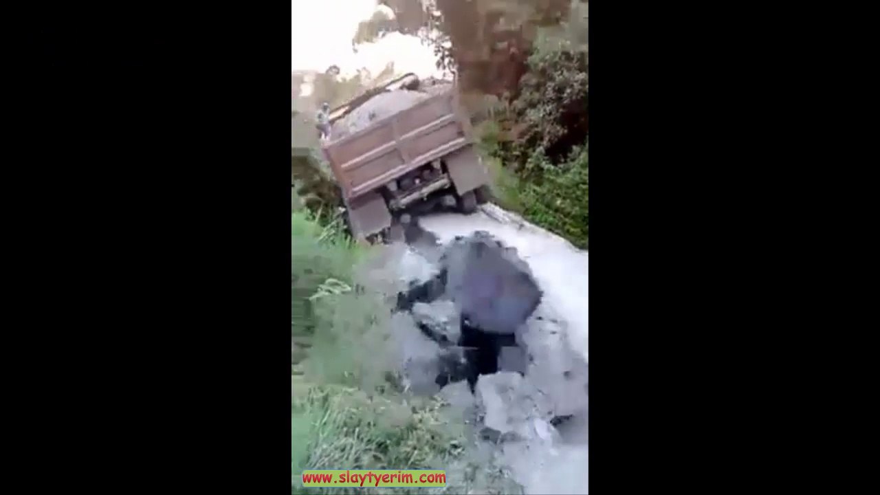 Yol mu suçlu kamyoncu mu suçlu