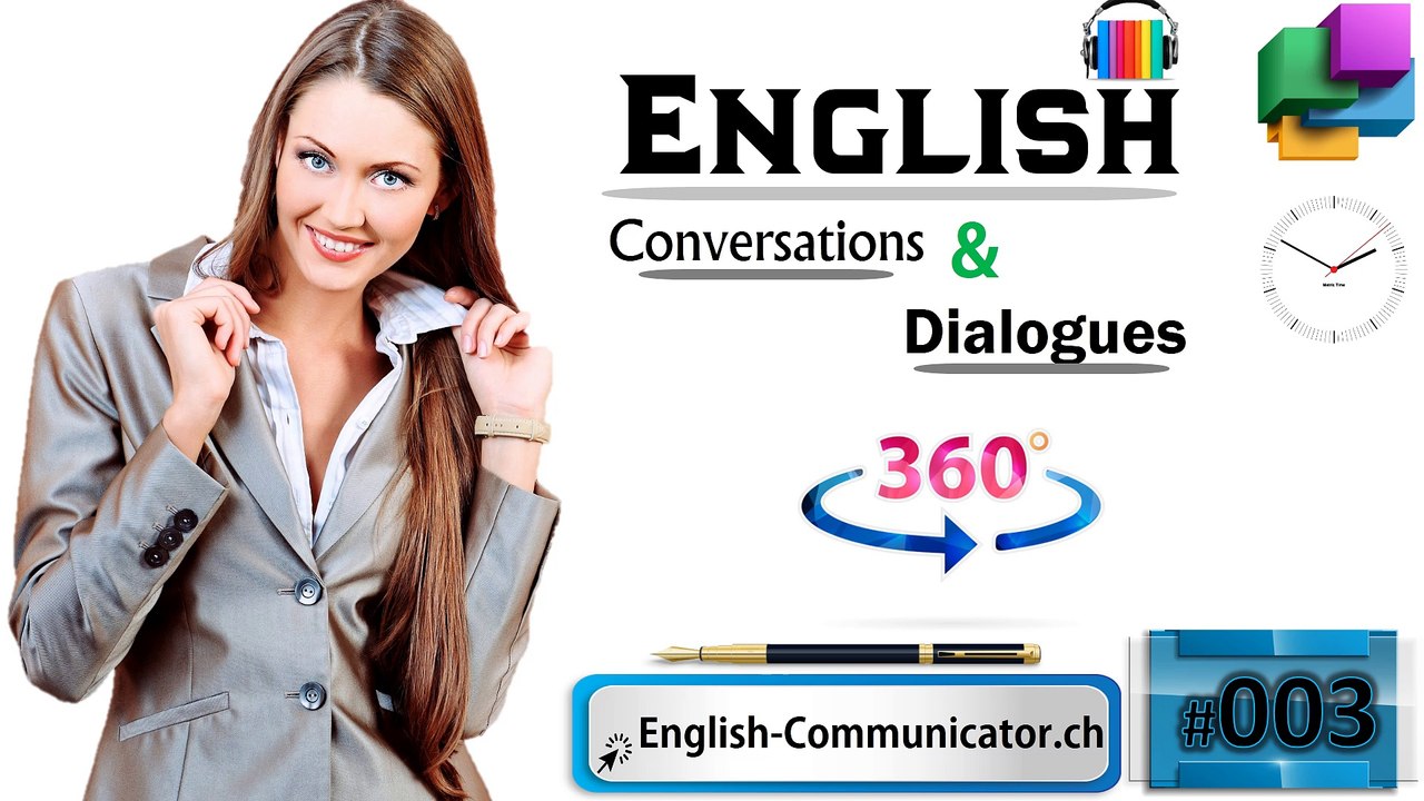 #03 Spoken English-Conversation-Dialogue-Accent-Pronunciation Training English Sprachkurse