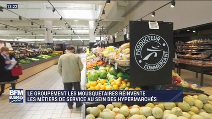 Le Groupement Les Mousquetaires réinvente les métiers de service au sein des hypermachés - 17/06