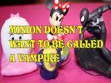 MINION DOESN'T WANT TO BE CALLED VAMPIRE   ROCHELLE GIDGET MAX MINNIE MOUSE SPIDERMAN Kids Video