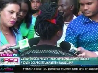 Dejan en libertad a DANIEL LOPEZ, joven que le dio una paliza a compañera de aula.