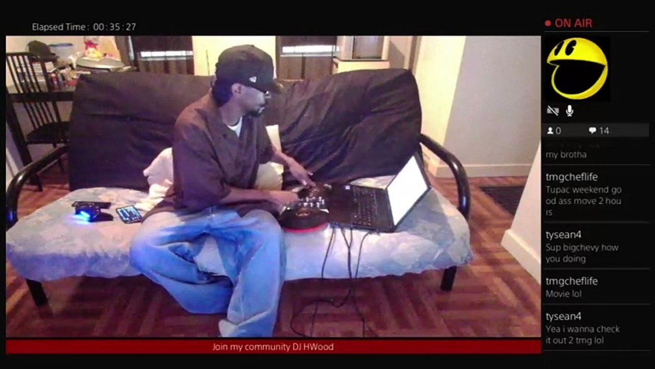 Tysean aka DJ HWood watch me turn up