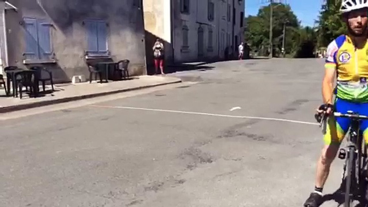 Arrivèe des GS