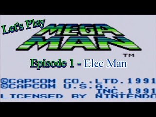 Let's Play Mega Man: Dr. Wily's Revenge - Episode 1 - Elec Man