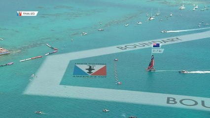 Voile - America's Cup - Emirates Team New Zealand remporte le 1er match