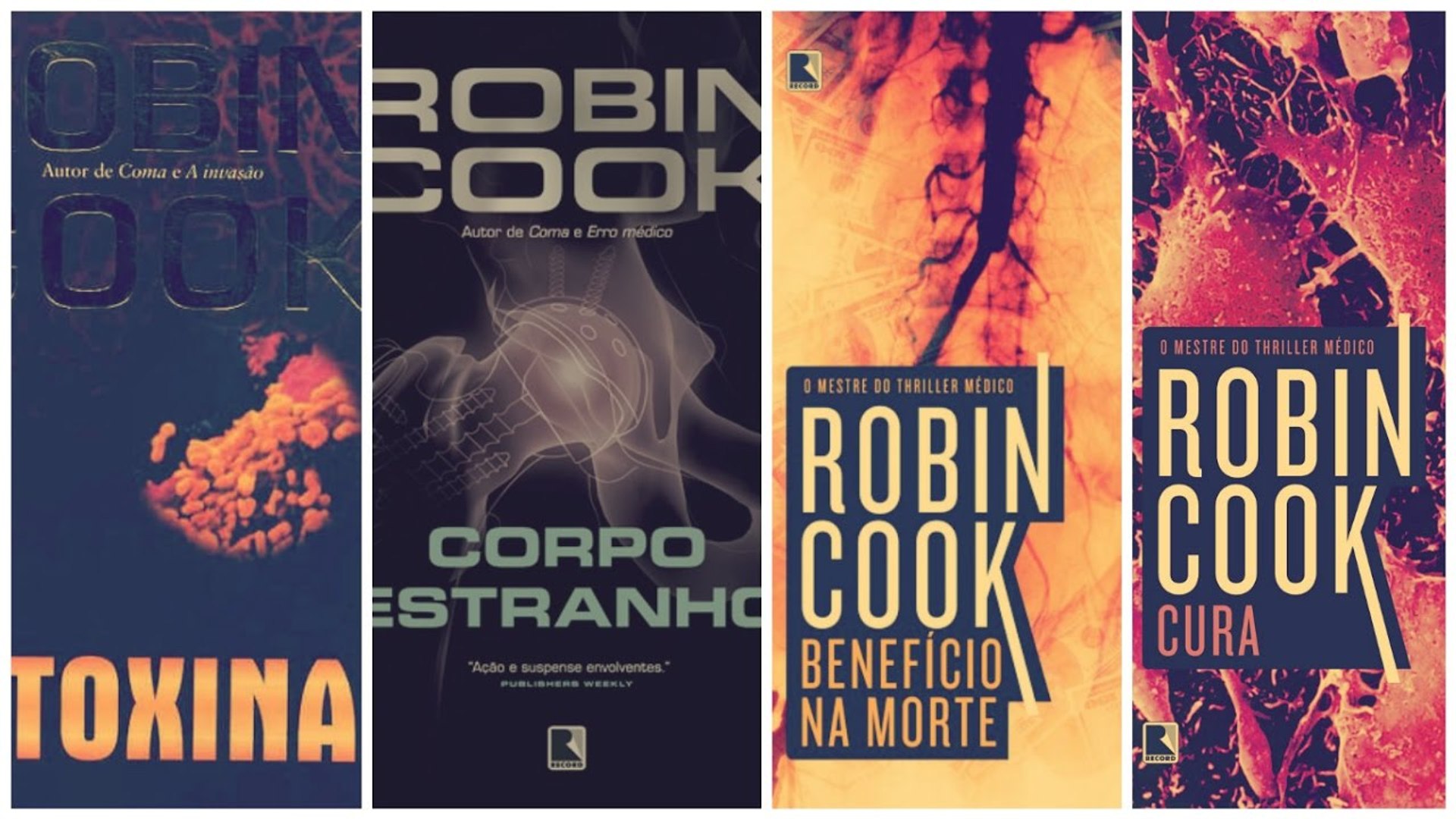 Coleção de Livros de Robin Cook