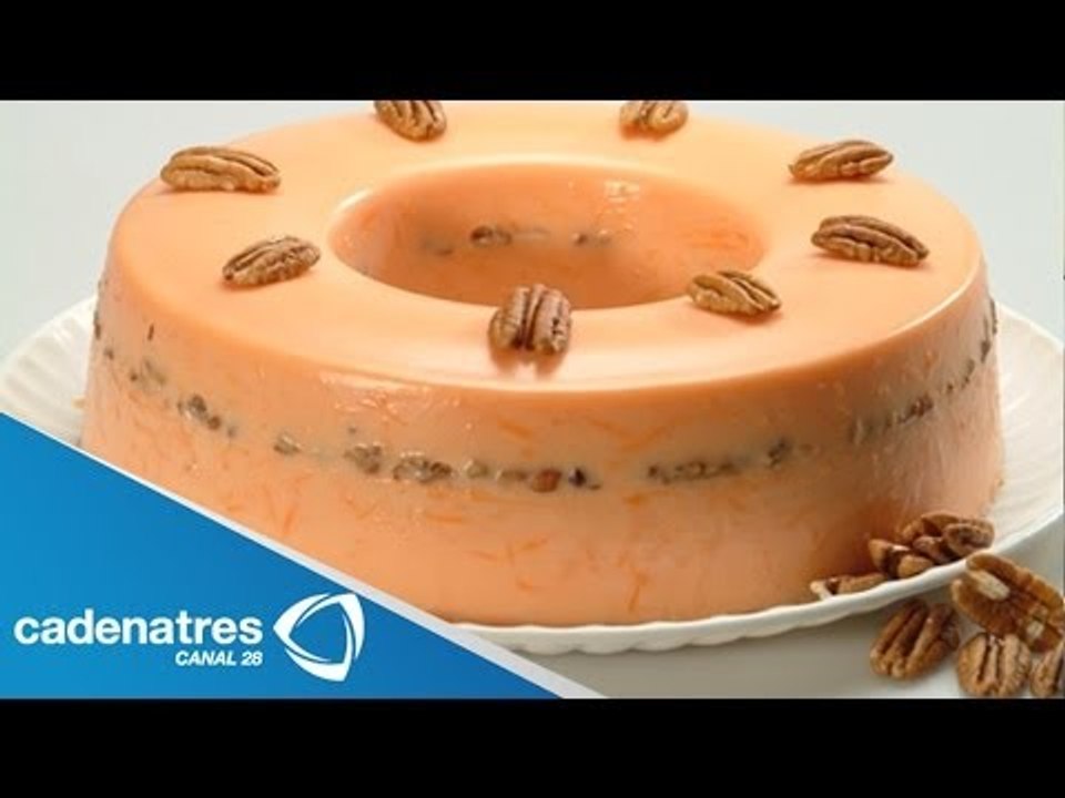 Receta de Gelatina de zanahoria y piña / Gelati...