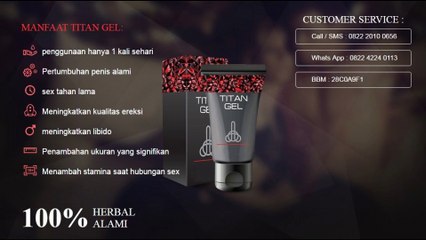 titan gel asli