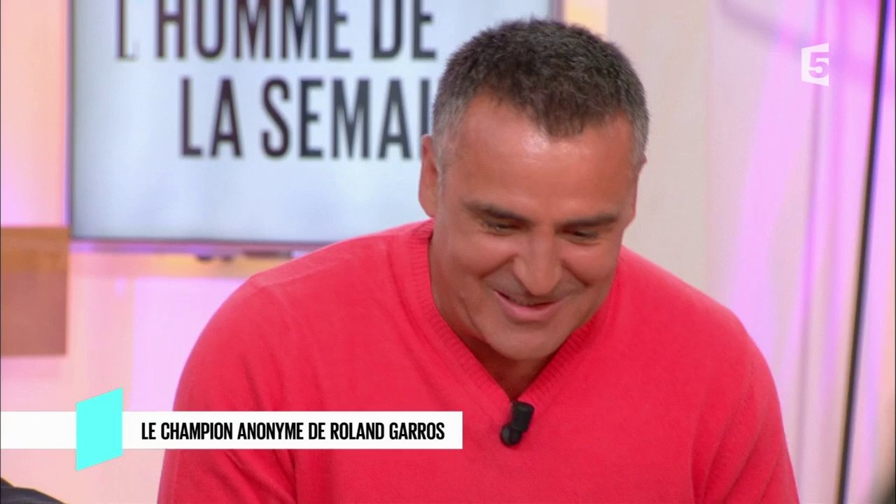 Stéphane Houdet, le champion anonyme de Rolland Garros - C l'hebdo - 17/06/2017