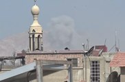 Regime Air Raids Target Opposition-Held Eastern Damascus Suburb