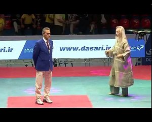 Kang Shin Chul demostración de Taekwondo