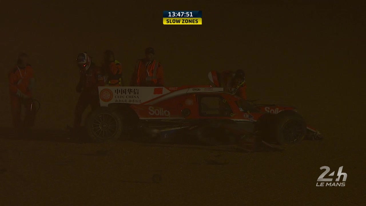 24 Heures du Mans: Sortie de piste et abandon pour l'ORECA #25