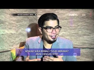 Bams selfie bersama anak