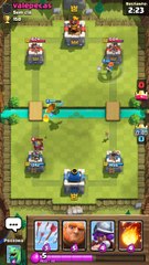 CLASH ROYALE VENCENDO NA RAÇA