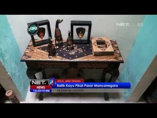 NET12 - Batik Kayu Solo Diminati Pasar Asia dan Eropa