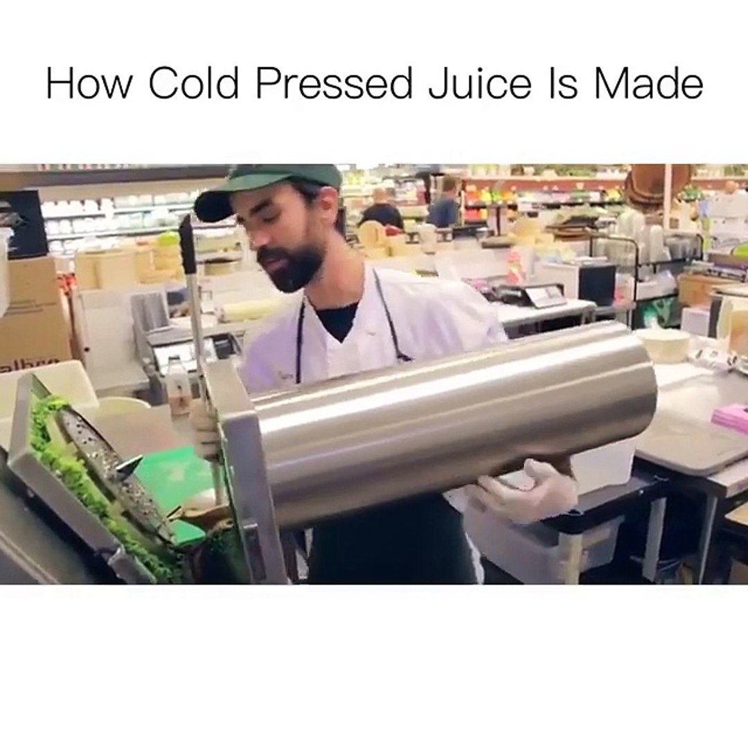 How Cold Pressed Juice Is Made