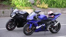Street bikes racing-Yamaha vs Hayabusa vs Honda CBR vs Kawasaki Ninja -the best of drag racing