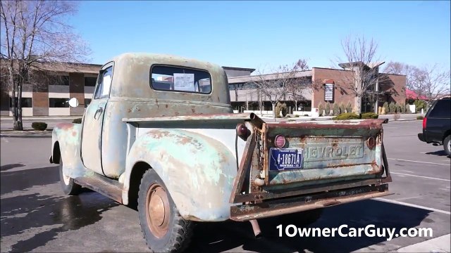 1951 Chevrolet 3100 Classic Pickup Truck Video Vintage Chevy