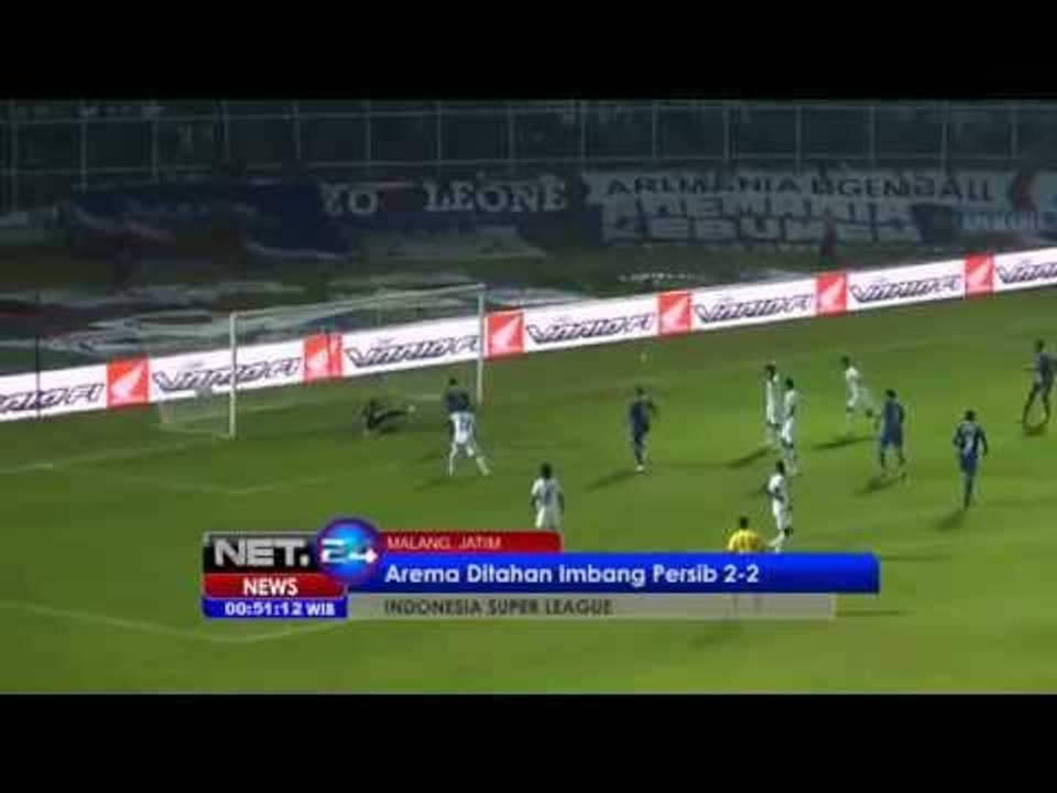 NET24 - Arema Cronus gagal membalas kekalahan atas Persib Bandung pada ISL wilayah Barat