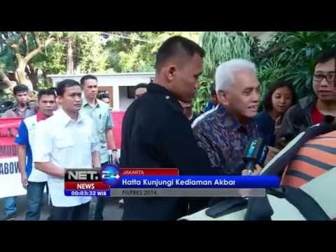 NET24 - Hatta Rajasa kungjungi kediaman Akbar Tandjung