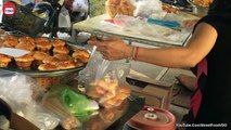 Eggs Cake - Asian Street Food, Fast Food Street in Asia, Cambodian Street food #256