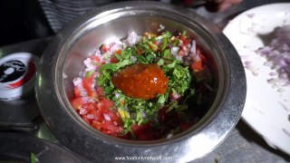 Salsa Making at an Indian Restaurant   Indian Style Salsa Sauce Recipe