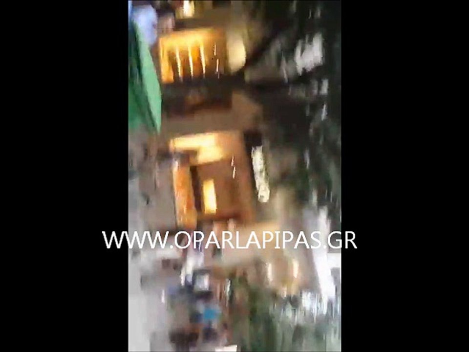 Μέλη πατριωτικών δυνάμεων Θεσσαλονίκης μαζι με αγανακτησμένους μπλοκάρουν την παρέλαση του gay pride