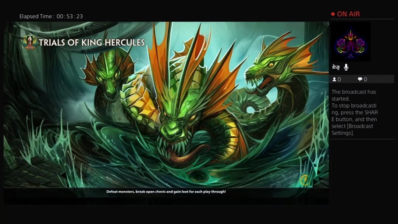 Smite Live Hard raid PS4 Broadcast (14)