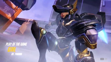 Overwatch: Sombra -> Reinhardt -> Pharah