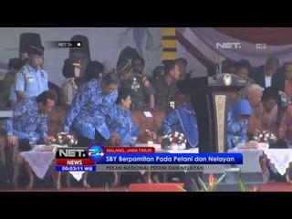 Download Video: NET24 - SBY berpamitan pada ribuan nelayan dan petani se Indonesia