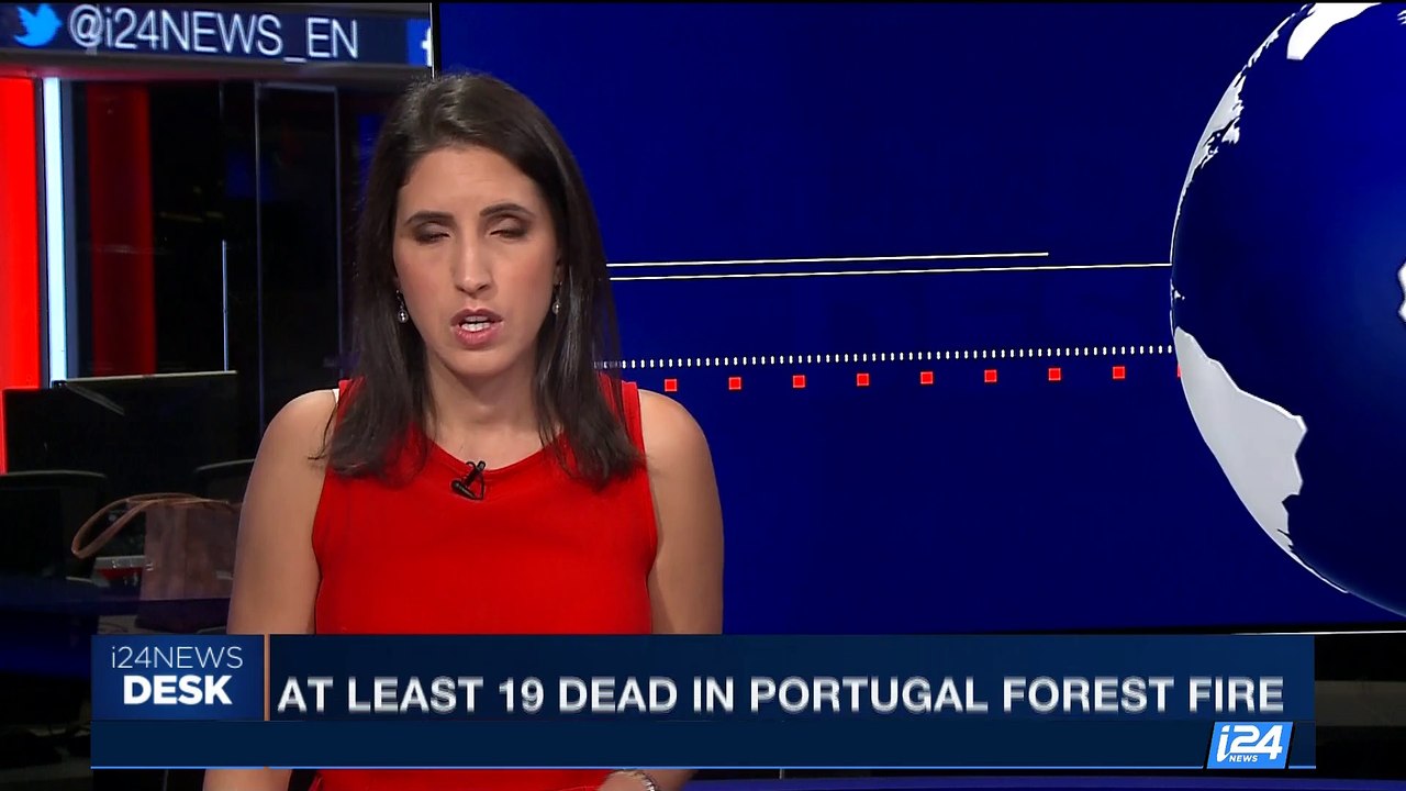 i24NEWS DESK | At least 19 dead in Portugal forest fire | Sunday, June 18th 2017