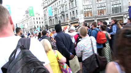 Fight breaks out after Grenfell Tower protest in London