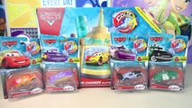 Cabina de coches Cambiadores de pintar salida rociar juguetes Disney pixar colores ramone doc wingo colorshift