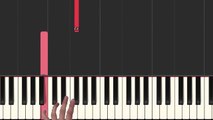 How to  ay 'LILLIE`S THEME'  from Pokemon Sun Moon (Synthesia) [Piano Video Tutorial]