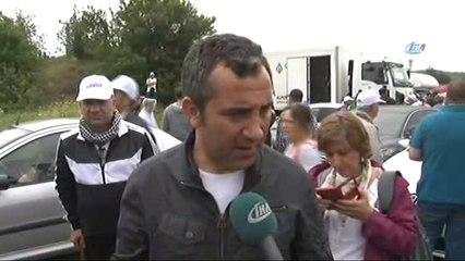 CHP'nin 'Adalet Yürüyüşü'nde Bir Kişi Fenalaşarak Hastaneye Kaldırıldı