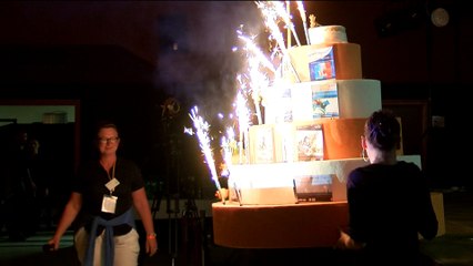 Armor Cup 2017 - La soirée - 07 - Le gateau des 20 ans !