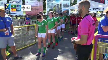 REPLAY IRELAND SPAIN  - RUGBY EUROPE WOMEN'S SEVENS GRAND PRIX SERIES 2017 - MALEMORT - ROUND 1 (22)